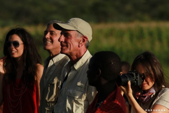 George Clooney in Tanzania